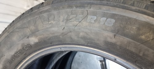 Комплект шин 255 55 R18 Michelin Latitude alpin la2 MO 7mm пара 20г 4мм пара 15г