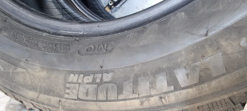 Комплект шин 255 55 R18 Michelin Latitude alpin la2 MO 7mm пара 20г 4мм пара 15г