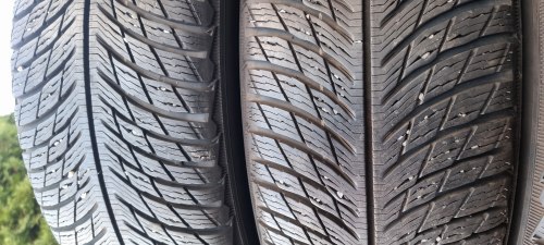 Комплект шин 225 65 r17 Michelin Pilote Alpin 5 SUV 18g.95% остаток 7.5мм