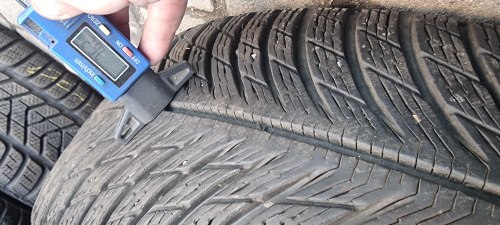 Комплект шин 225 65 r17 Michelin Pilote Alpin 5 SUV 18g.95% остаток 7.5мм