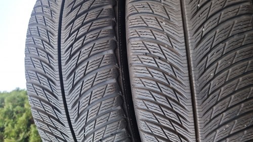 Комплект шин 225 65 r17 Michelin Pilote Alpin 5 SUV 18g.95% остаток 7.5мм