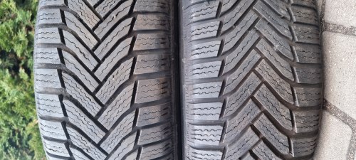 Пара шин 205 60 r16 Michelin Alpin 6 95%остаток 8mm
