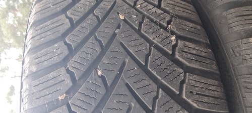 Комплект шин 205 55 r16 Continental WinterContact ts 860 6-6.8мм 85%остаток