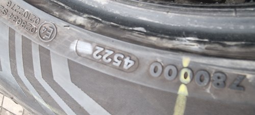 Комплект шин 225 50 R18 Vredestein QatracPro 99w . Одна 21г. 22г 7.2мм 90%остаток