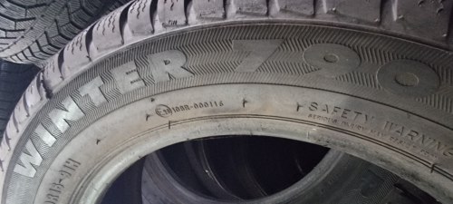 Комплект шин 205 60 r16 Galaxie Winter 790 8mm 95% остаток