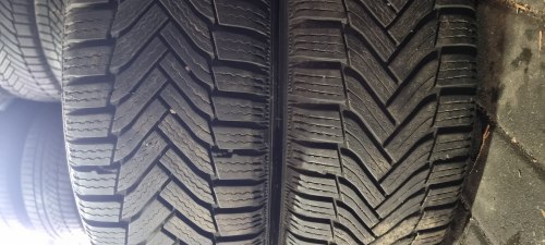 Пара шин 205 55 r16 Michelin Alpin6 21г. 6.3мм