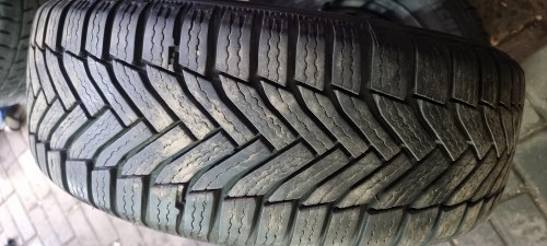 Пара шин 205 55 r16 Michelin Alpin6 21г. 6.3мм