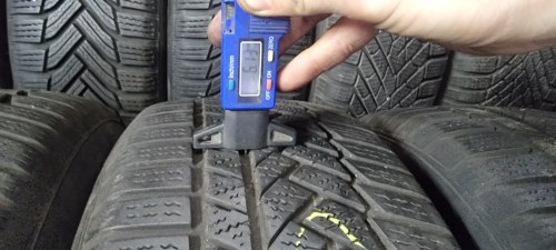 Комплект шин 205 60 r16 Continental Winter Contact TS 850p 6-6.5мм 18г. Остаток 80%