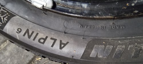 Комплект шин 205 55 r16 Michelin Alpin 6 90% остаток 7мм+- косм