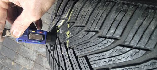 Комплект шин 225 55 r17 Michelin Alpin 6 21г.пара 7.5mm. 19г.6мм