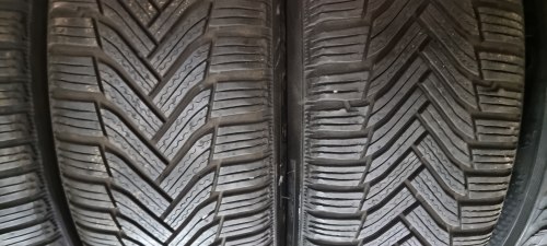 Комплект шин 225 55 r17 Michelin Alpin 6 21г.пара 7.5mm. 19г.6мм