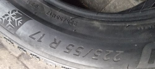 Комплект шин 225 55 r17 Michelin Alpin 6 21г.пара 7.5mm. 19г.6мм