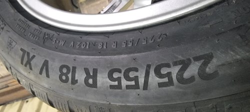 Комплект шин 225 55 r18 Continental WinterContact TS870p 21г. Пара нов. Пара7мм