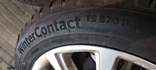 Комплект шин 225 55 r18 Continental WinterContact TS870p 21г. Пара нов. Пара7мм