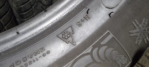 Пара шин 225 55 r17 Michelin Alpin 5 7mm. 90% остаток