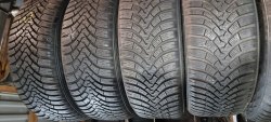 Комплект шин 205 55 r17 Falcеn Eurowinter HS01 95%остаток 7.5мм 8мм