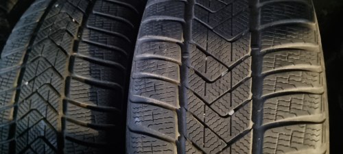 Пара шин 265 50 r19 Pirelli Scorpion winter ⭐️ rsc 18г. 90% остаток 7мм