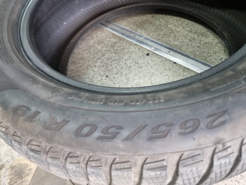 Комплект шин 265 50 r19 Pirelli Scorpion winter ⭐️ rsc 25g-18г. 90% остаток 7мм