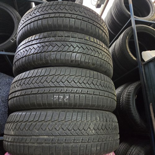 Комплект шин 225 65 R17 Continental Winter Contact TS 850 P 17г. Остаток 7.2 - 6.8мм.