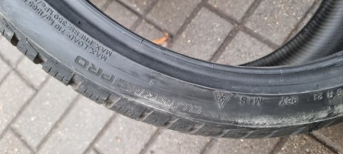 Пара шин 245 35 r21 Vredestein Qatrac Pro 23г.99.9%остаток Tesla