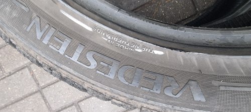 Пара шин 245 45 r19 Vredestein Wintrac pro 102w 18г. 80% остаток 6мм