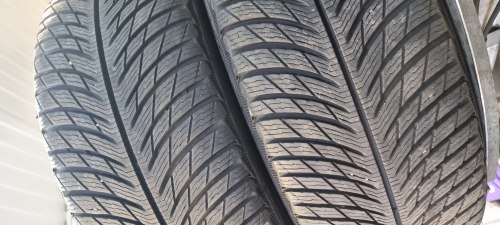 Пара шин 225 50 r18 Michelin Pilot alpin 5 extra load 21г. 95%остаток 7мм