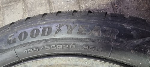 195 55 r20 Goodyear Ultra Grip performance+ 7.2mm 20г.