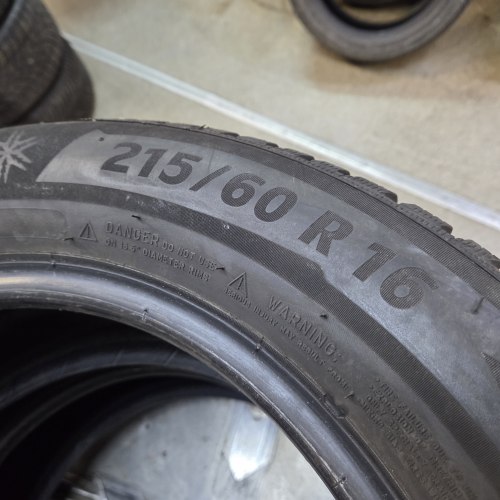 Пара шин 215 60 R16 Michelin Alpin 5 17г. Остаток 80%