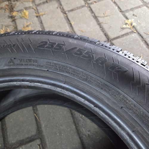 Пара шин 235 55 R17 Michelin Pilot alpin pa4 остаток 7мм +-