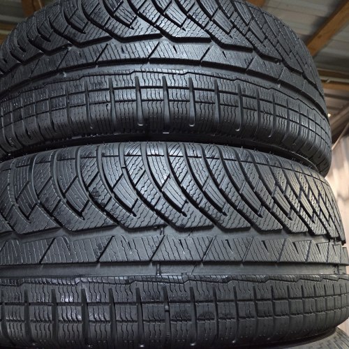 Пара шин 235 55 R17 Michelin Pilot alpin pa4 остаток 7мм +-