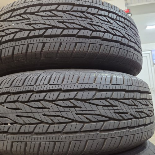 Комплект шин 215 65 r16 Continental ContiCrossContact LX2 18г. Остаток 99% 8mm