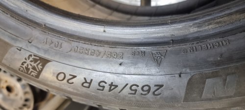 265 45 r20 Michelin Pilot alpin 5 SUV NO(порше), 104v 6.8mm 90% остаток