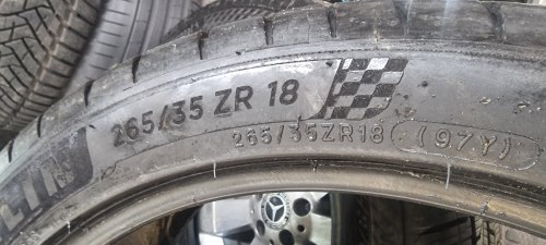 265 35 r18 Michelin Pilot sport 4 97Y 53.20г. 6.2мм 95% остаток