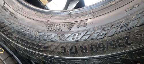 235 60 r17c Continental VanContact 4season 4919г. 7.7мм 95% остаток