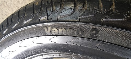 235 60 r17c Continental Vanco 2 117/115R 99.9%остаток,9.3мм б.г.