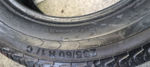 235 60 r17c Continental Vanco 2 117/115R 99.9%остаток,9.3мм б.г.