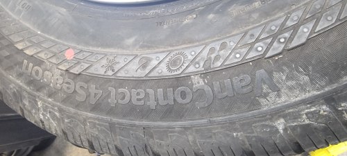 Пара шин 225 75 r16c Continental VanContact 4Season new4419. 99.9% остаток 121/120R. 575kpa