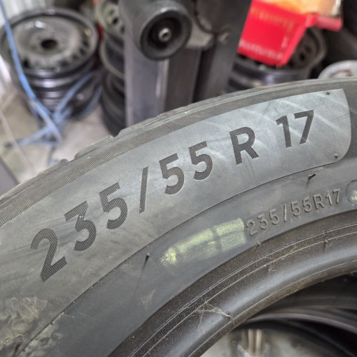 Пара шин 235 55 R17 Michelin Primacy 4 19г-22г. Остаток 5.3мм
