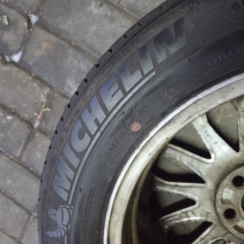 235 55 R17 Michelin Primacy 4 19г. Остаток 6.1мм 90%остаток