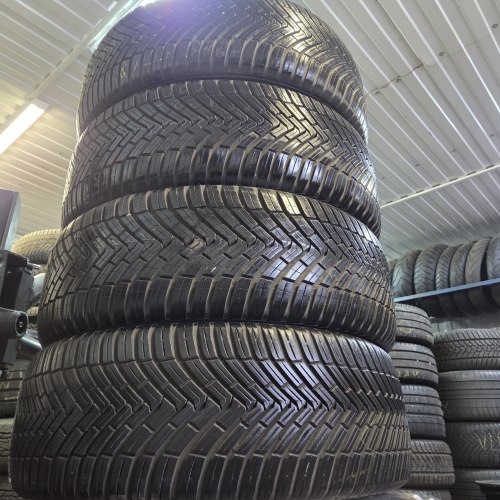 Комплект шин 225 55 R18 Continental All Season Contact AO 21г остаток 6.5мм-8мм