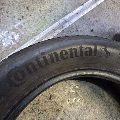 Комплект шин 225 55 R18 Continental All Season Contact AO 19-23г остаток 6.5мм-8мм
