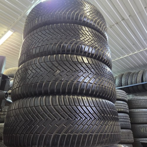 Комплект шин 225 55 R18 Continental All Season Contact AO 19-23г остаток 6.5мм-8мм