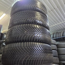 Комплект шин 225 55 R18 Continental All Season Contact AO 19-23г остаток 6.5мм-8мм