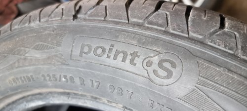 Комплект шин 225 50 R17 Point Summer 25г. 8мм-8.5мм
