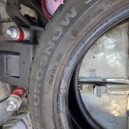 Пара шин 225 50 R17 Tyfoon Eurosnow 3 22г остаток 9мм