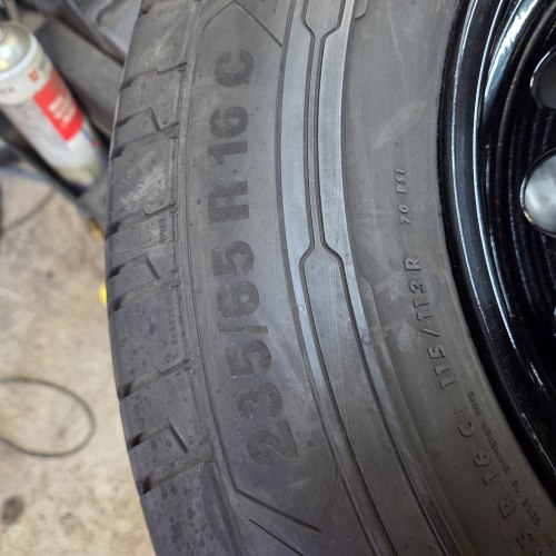 235 65 r16c Continental ContiVanContact 200 остаток 9мм