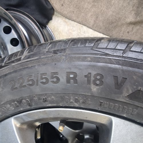 Пара шин 225 55 r18 Continental ContiCrossContact lx2 6.5mm 90%остаток 16г