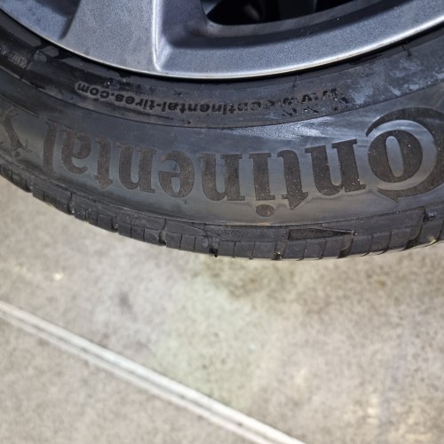 Пара шин 225 55 r18 Continental ContiCrossContact lx2 6.5mm 90%остаток 16г