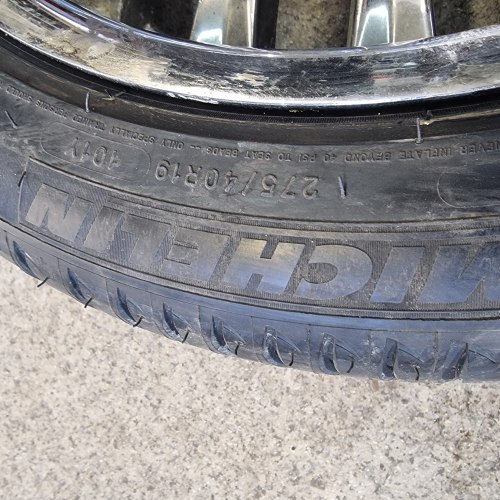 275 40 r19 Michelin Primacy 3 7.5мм б.г.