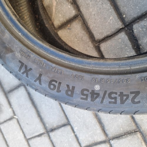 245 45 r19 Continental PremiumContact 6 3522г. 7мм